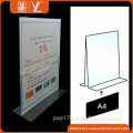 Countertop A4 Poster Acrylic Sign Holder Display